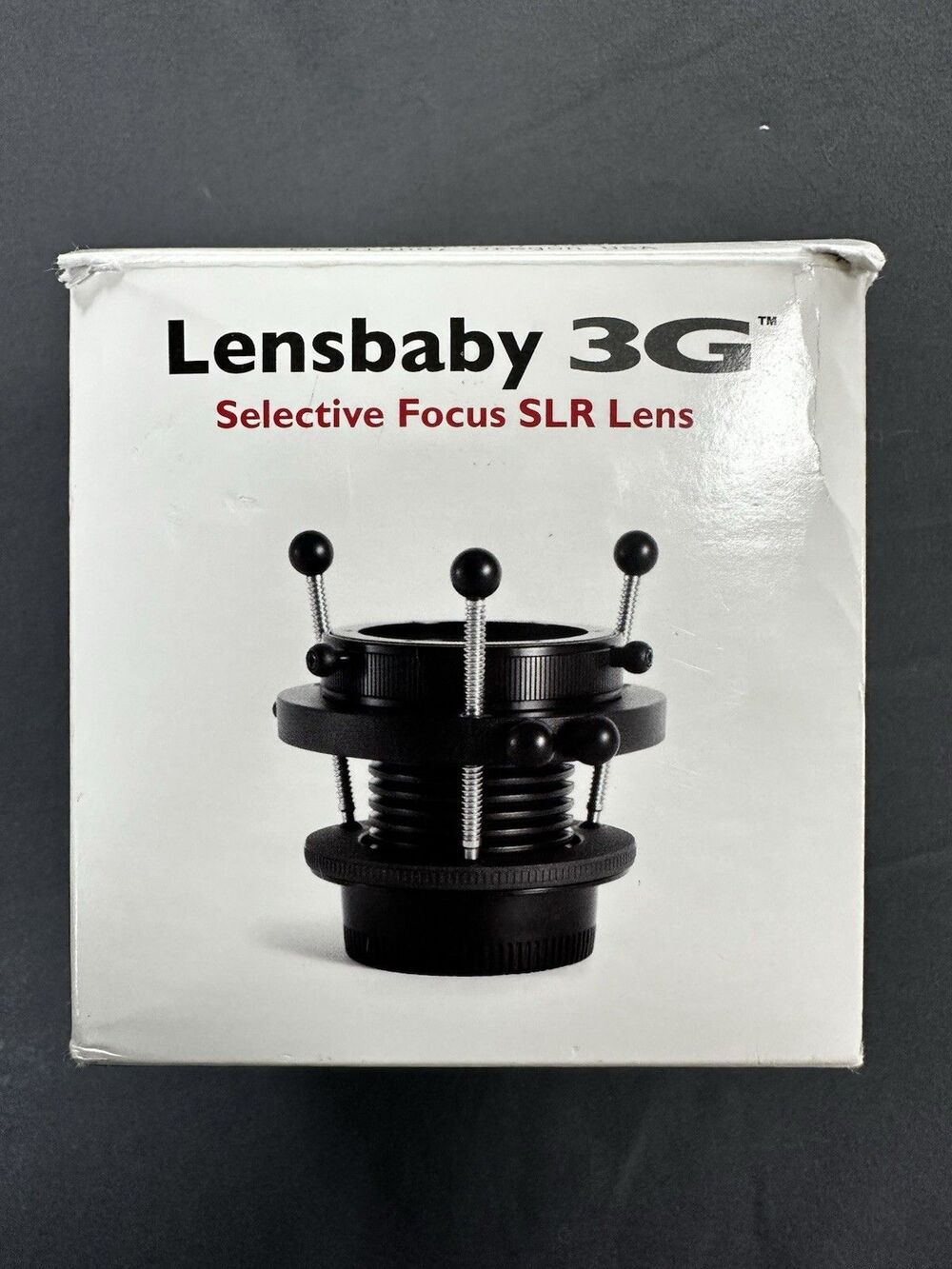 Lensbaby 3G Selective Focus SLR Lens Canon EF Mount w/ Box Case Accessories